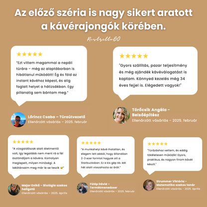 RistrettoGO 2.0 - Hordozható Kávégép - RistrettoGo