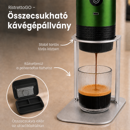 RistrettoGO 2.0 - Hordozható Kávégép