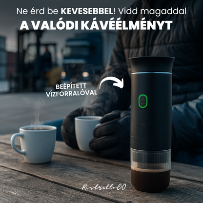 RistrettoGO Hordozható Kávégép + 3 INGYENES Ajándék