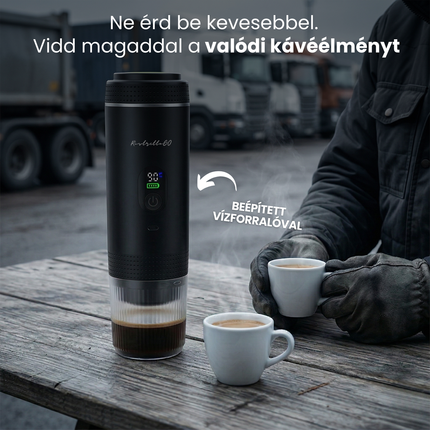 RistrettoGO 2.0 - Hordozható Kávégép - RistrettoGo