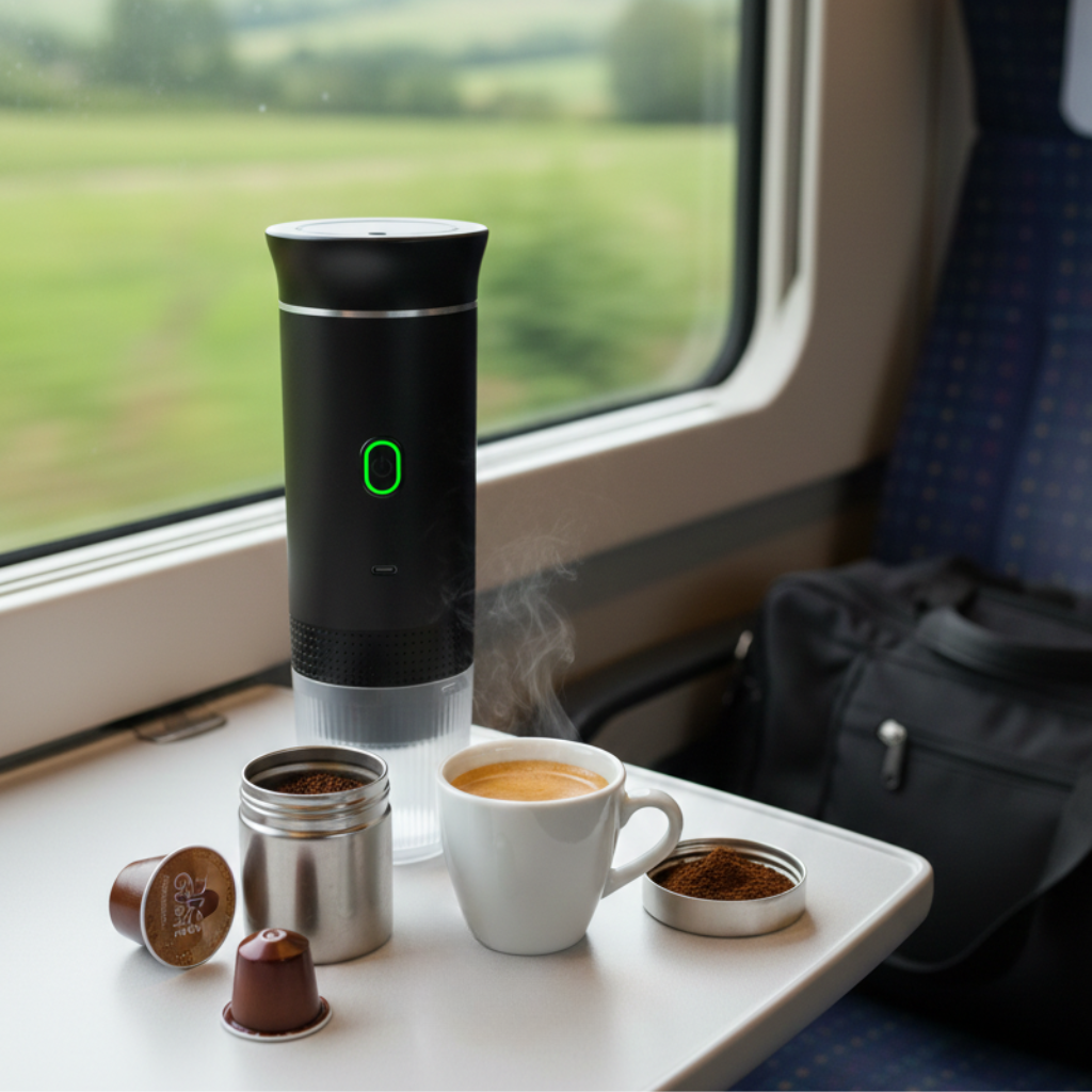 RistrettoGO Hordozható Kávégép + 3 INGYENES Ajándék