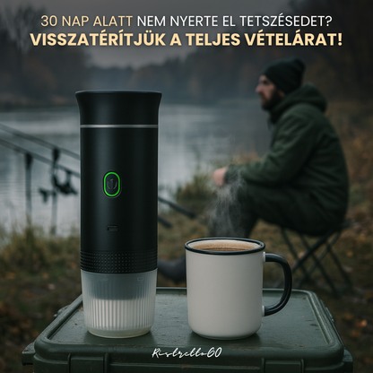 RistrettoGO Hordozható Kávégép + 3 INGYENES Ajándék